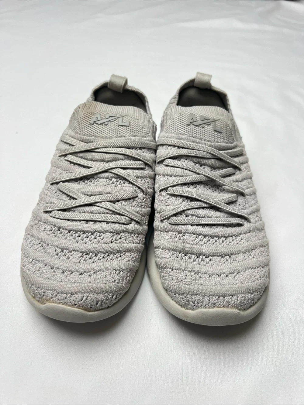 APL TechLoom Wave Grey Kids Sneakers Size 13